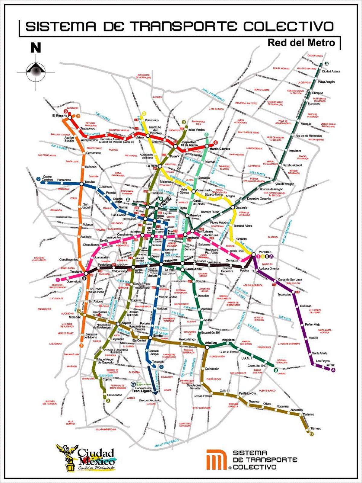 Mexico City transit göster