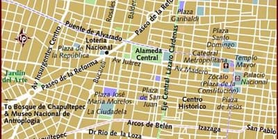 Reforma-Zona Rosa Mexico City göster