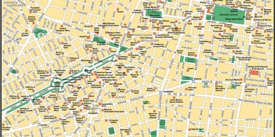 Mexico City Şehir haritası