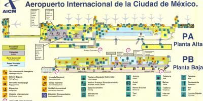 Mexico City Uluslararası Havaalanı Haritayı göster