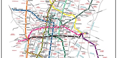 Mexico City transit göster